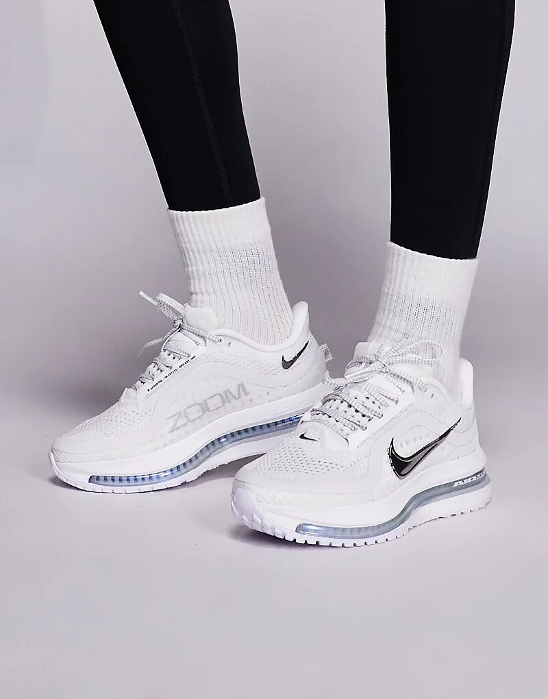 Кроссовки Nike Running Pegasus Premium белого и серебристого цветов
