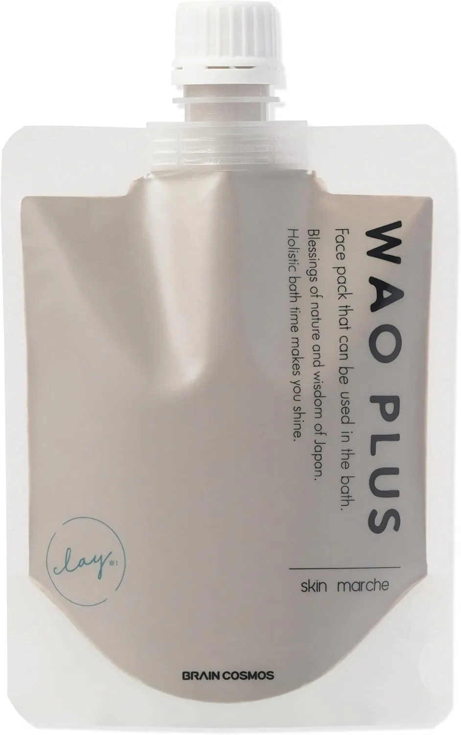 Маска для лица Brain Cosmos — Глиняная WAOPLUS, 180 г