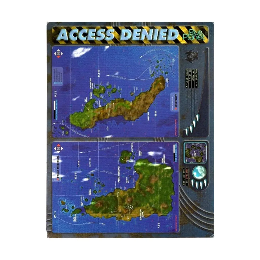 

Доступ запрещен с экраном GM, Blue Planet (1st Edition) (Biohazard Games)
