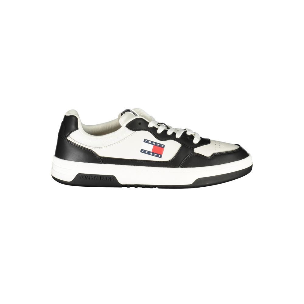 

Черные кожаные мужские кроссовки Tommy Hilfiger