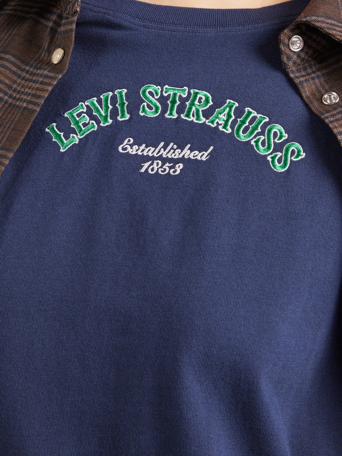 LEVI'S  Футболка 'Graphic Favorite Tee' в цвете Marine Blue — фото 2
