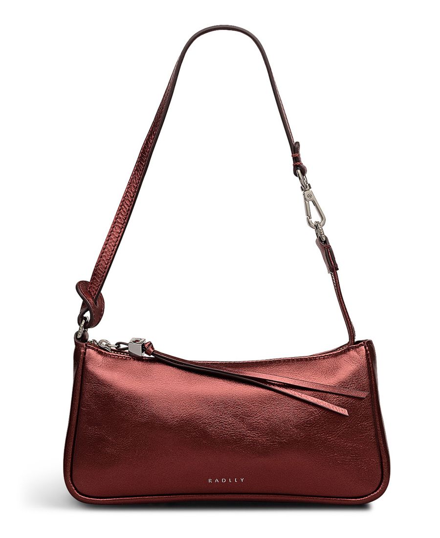 

Сумка-мессенджер Carlton Close Metallic Mini Ziptop Shoulder Bag Radley London, Bronze