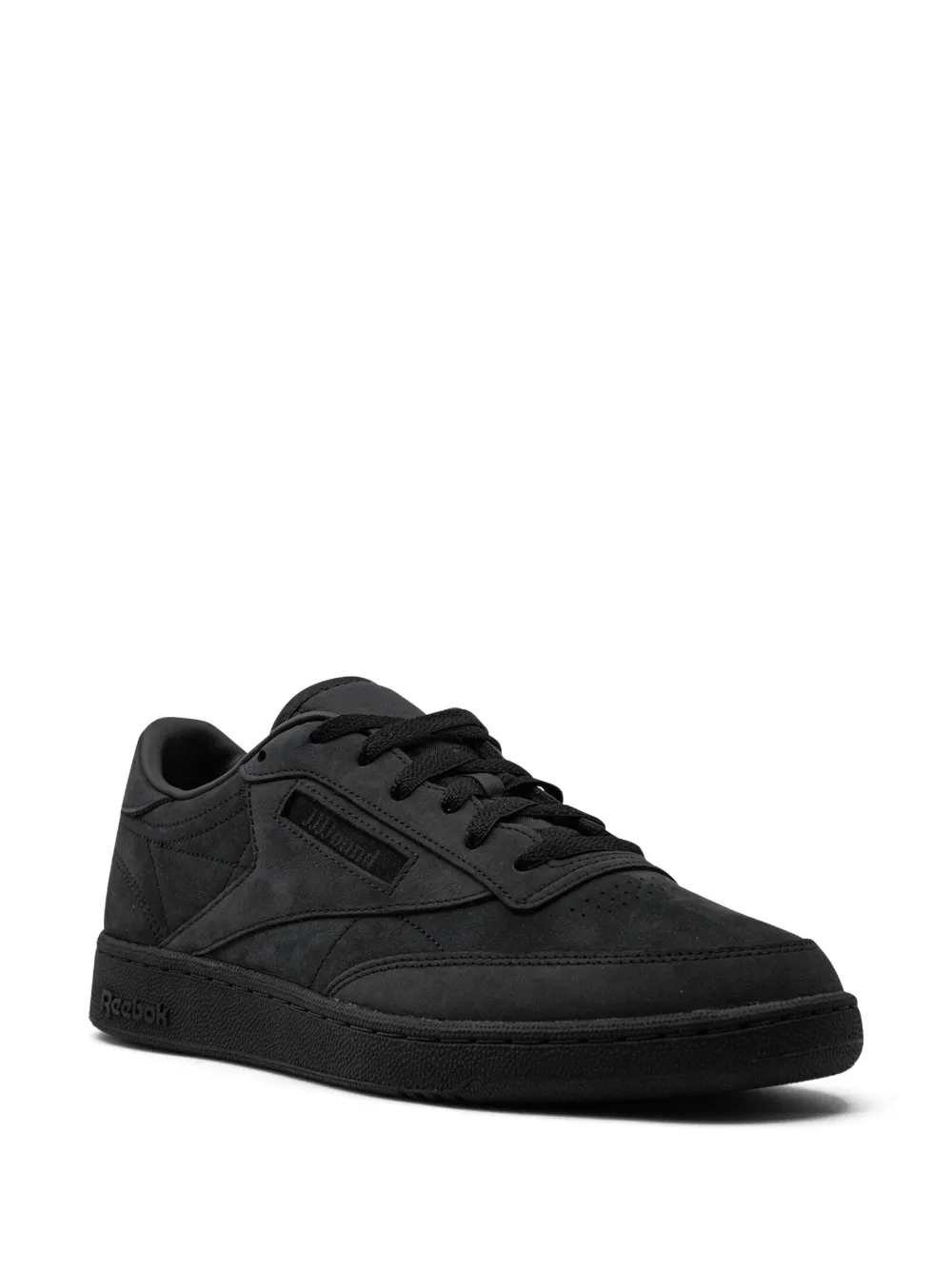 Кроссовки Club C 85 Core Black из коллаборации с JJJJound REEBOK, черный — фото 2