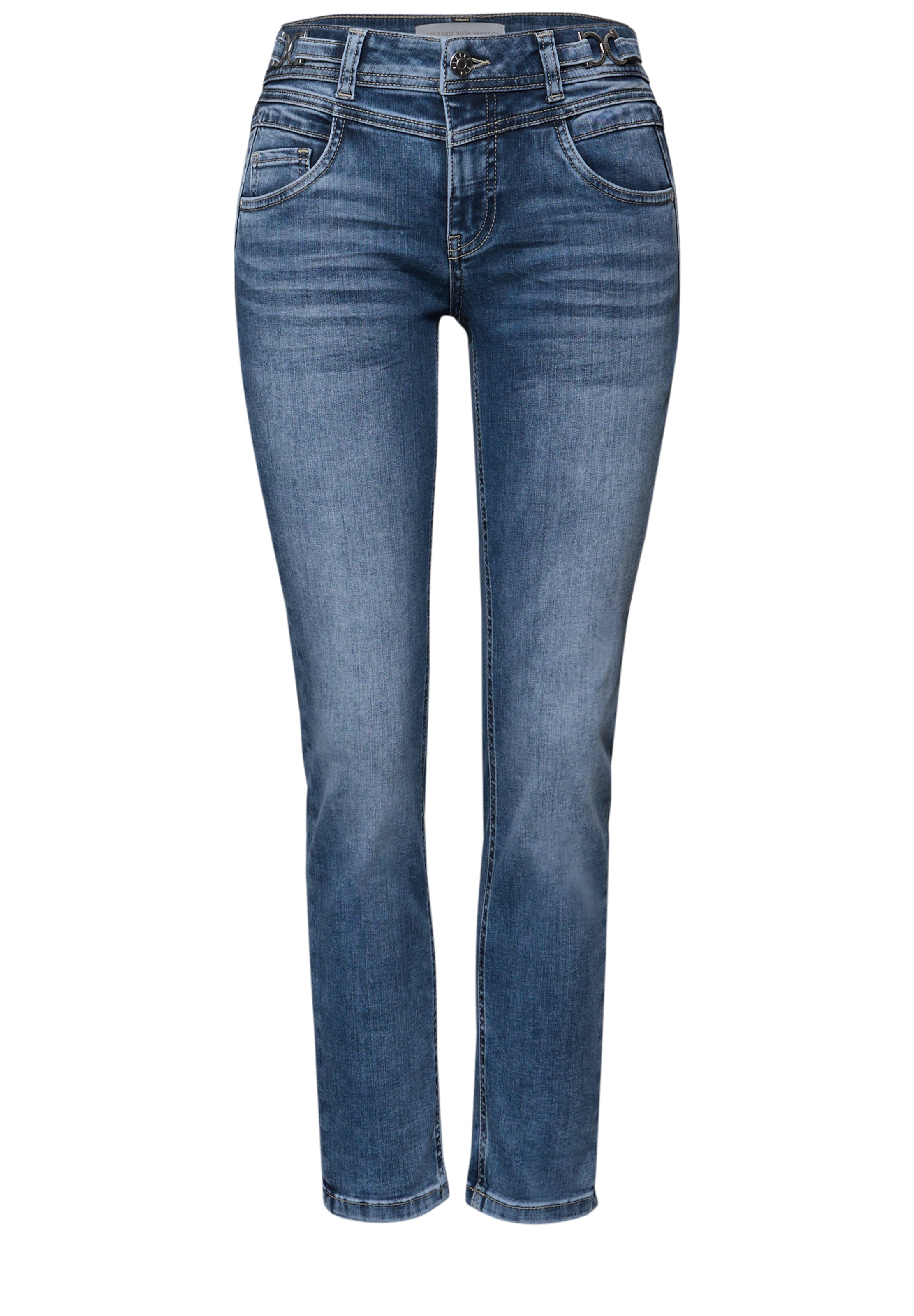 

STREET ONE Синие джинсы Regular