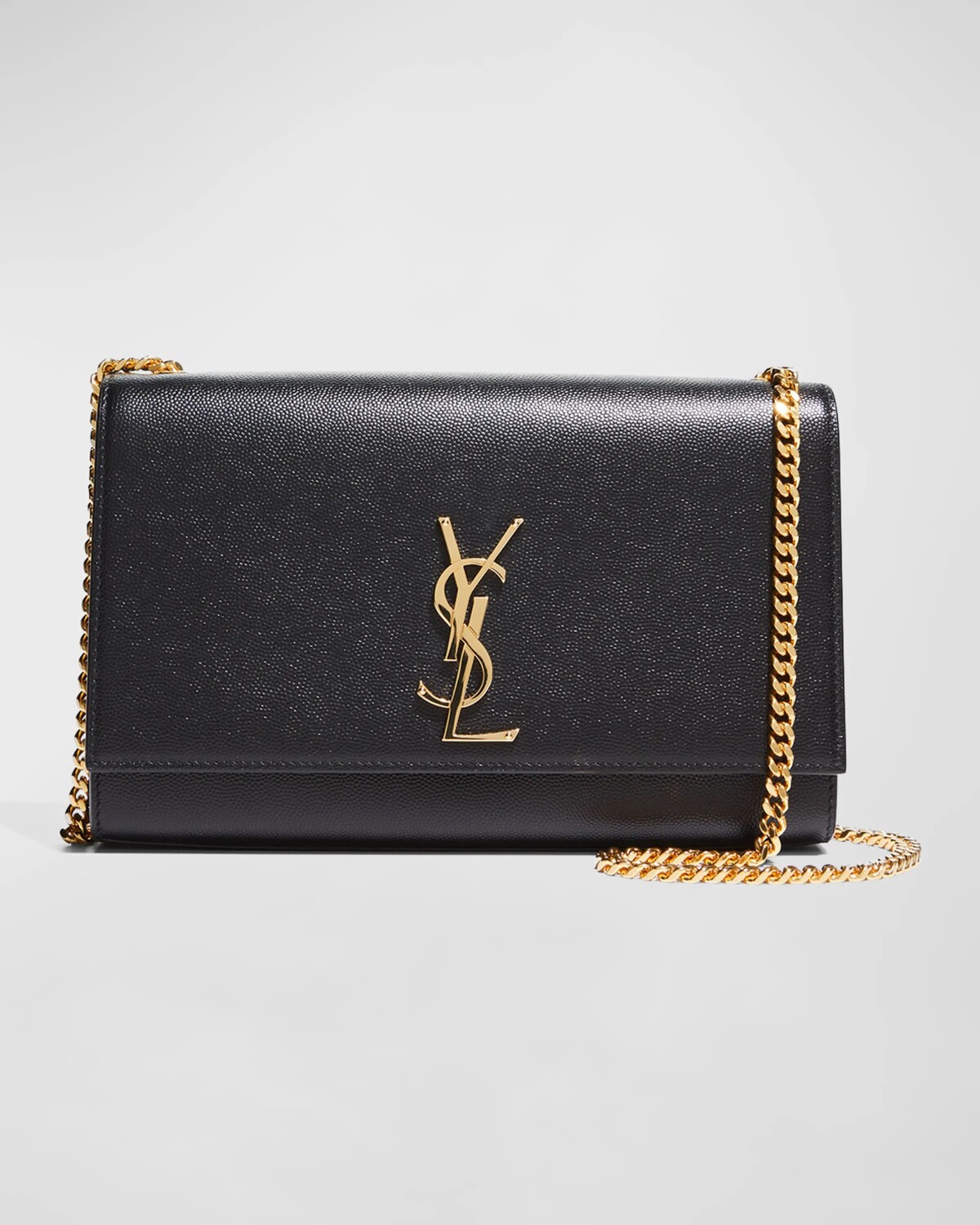 

Сумка через плечо Kate Medium YSL из зерненой кожи Saint Laurent, цвет Black