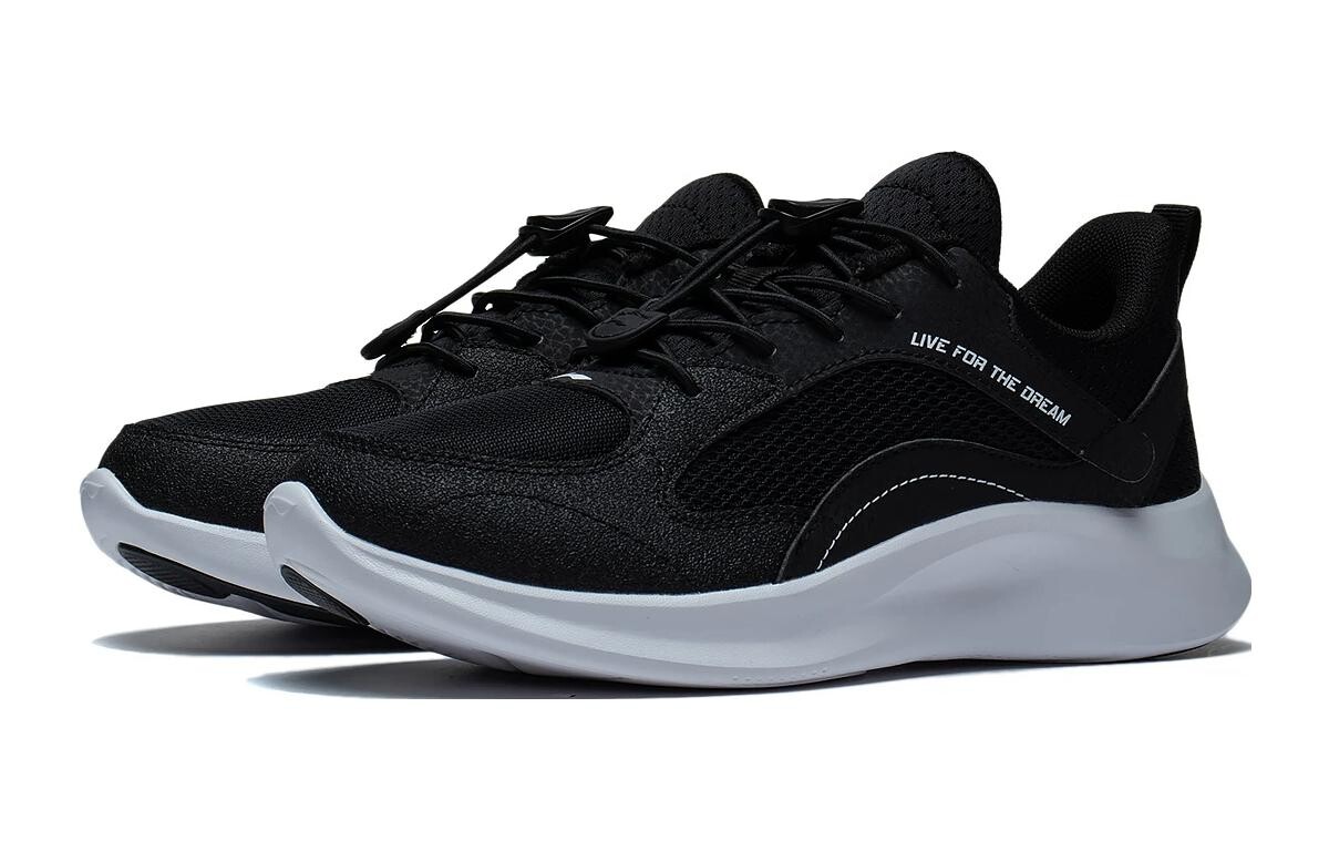 Кроссовки LINING YOUNG Kids Lifestyle Shoes GS Low-top Black — фото 3