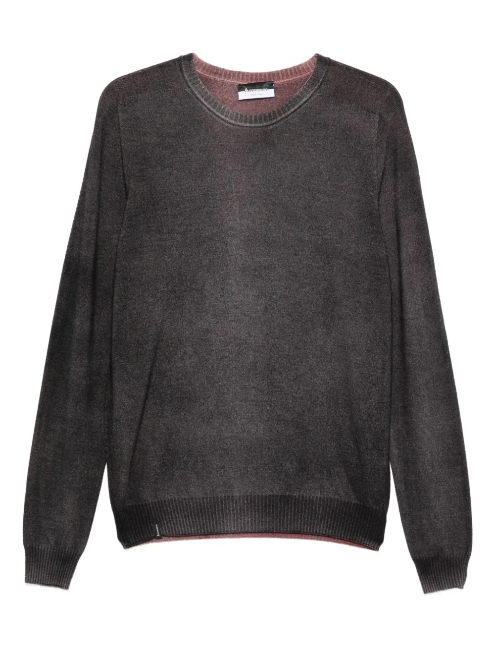 

Свитер с круглым вырезом AROVESCIO, черный