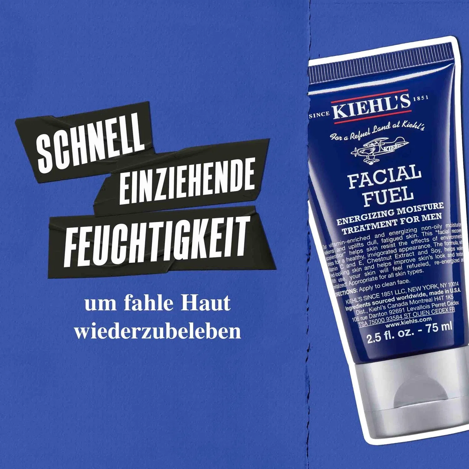 Крем для лица Kiehl's — Мужской увлажняющий «Facial Fuel» от — фото 4