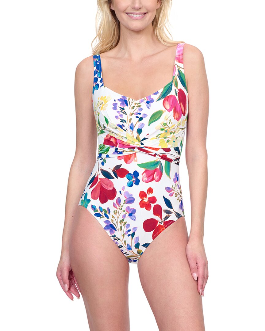 

Gottex Sweetheart Neck One Piece, белый