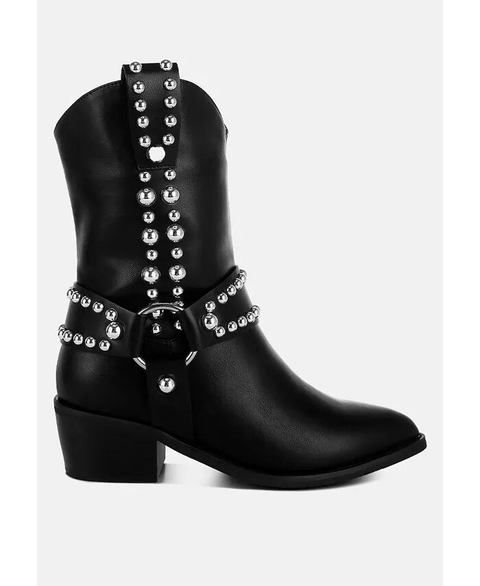 Ботинки Altair Studded Harness Detail London Rag, черный