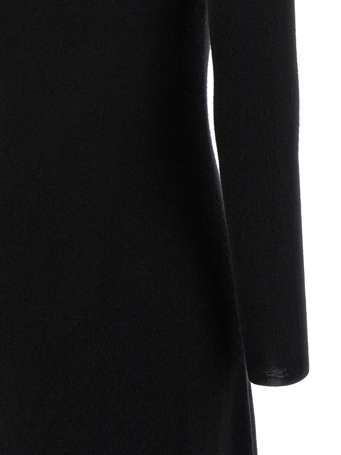 Платье из кашемира и шелка TOM FORD, черный — фото 4