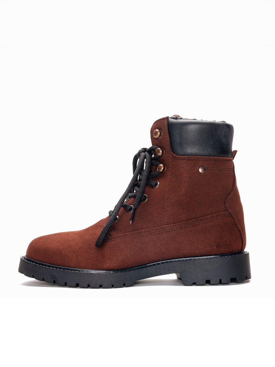 Ботинки на шнуровке nae Vegan Shoes Gadea, цвет Auburn