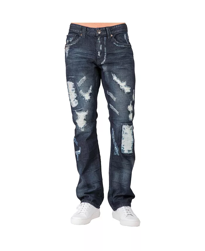 

Мужские джинсы Hand Crafted Wash Slim Straight Premium Denim Level 7, синий