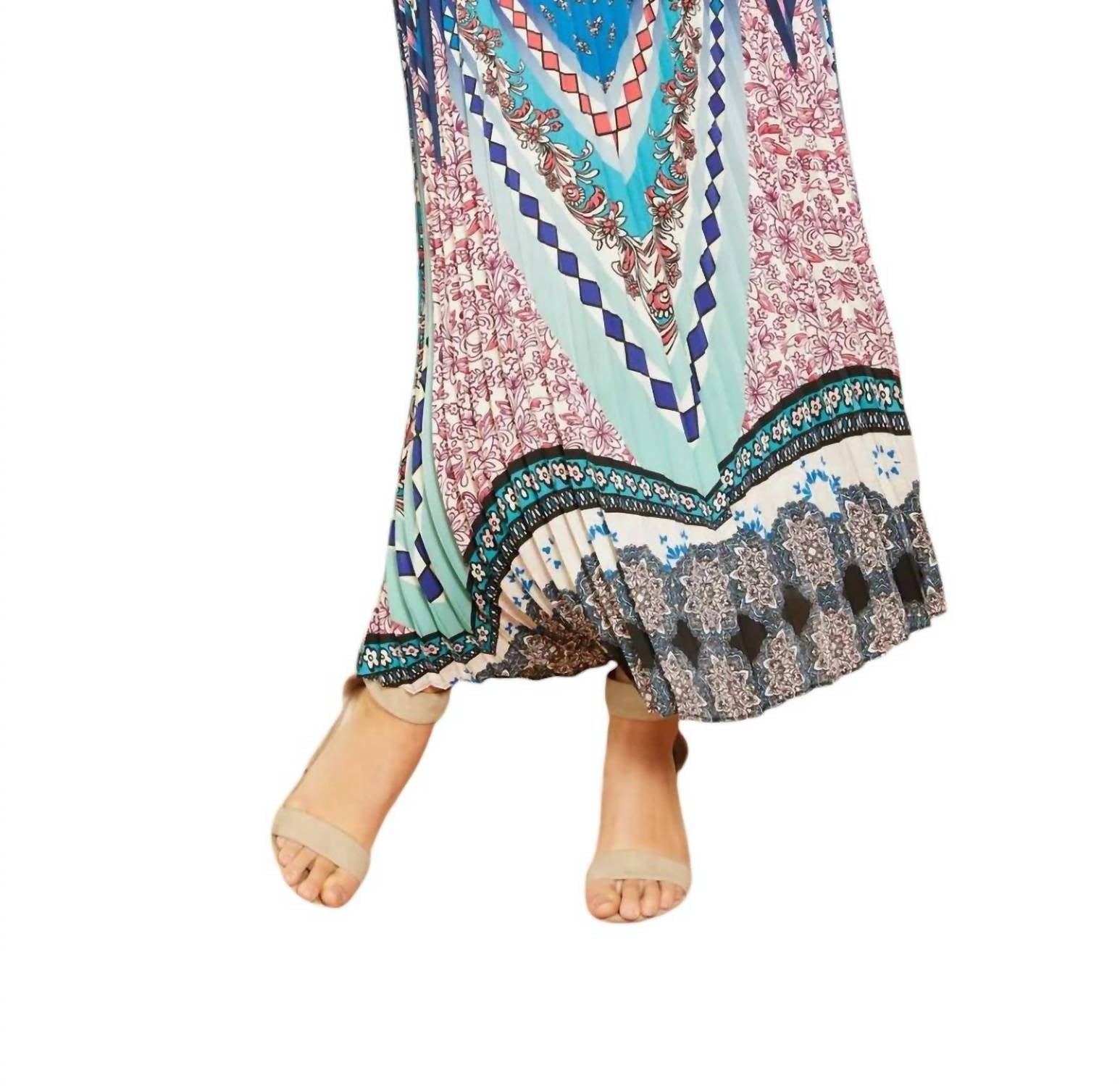

Юбка Люсиль Макси в стиле Бардо Бохо CABALLERO, цвет bardot boho