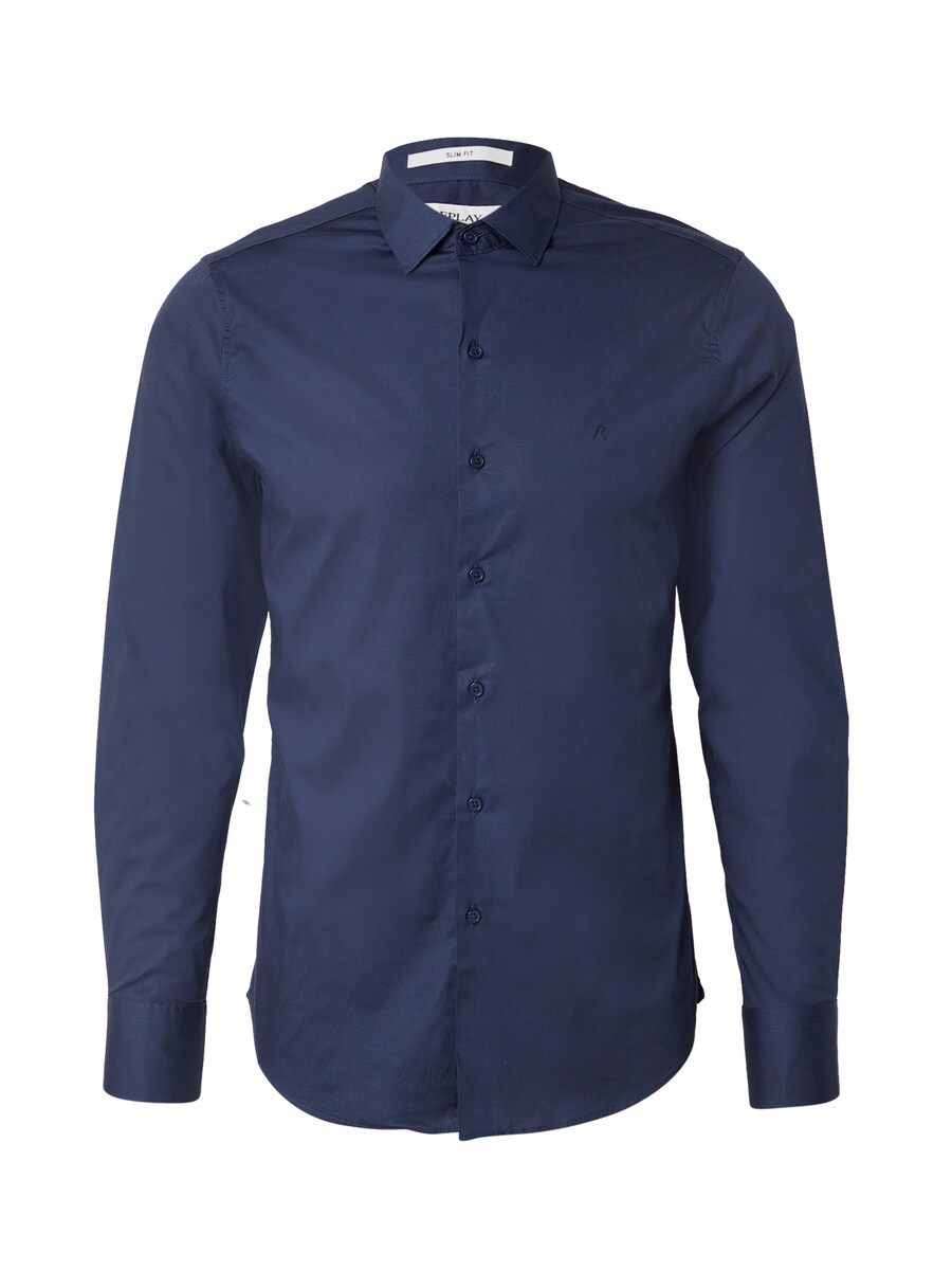 

Рубашка Slim Fit на пуговицах REPLAY, Dark blue