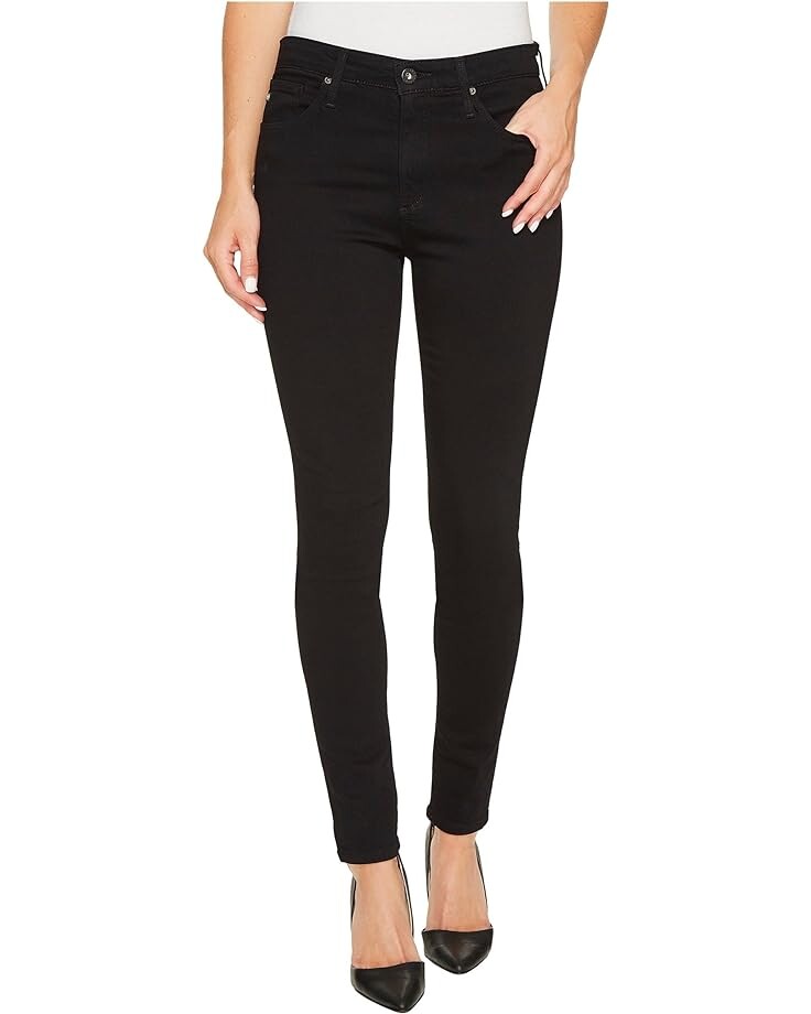 

Джинсы AG Jeans Farrah Skinny in Super Black, цвет Super Black