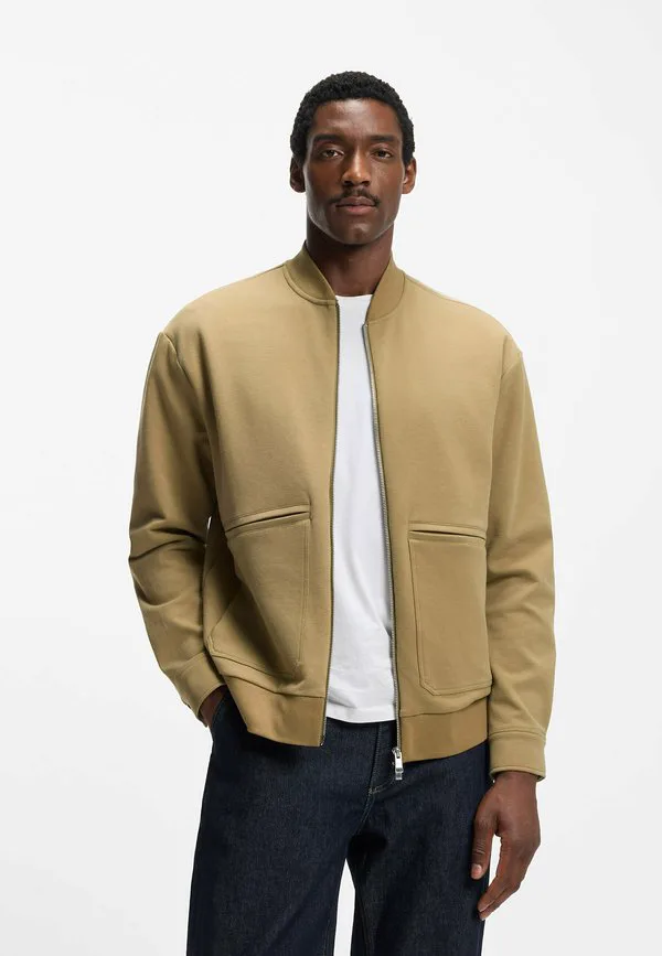 Бомбер skiles Boss, Khaki Two