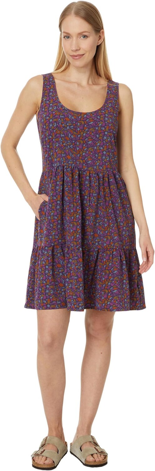 

Платье Toad&Co Sunkissed Sunsana Sleeveless Dress, цвет Acai Kaleidoscope Print