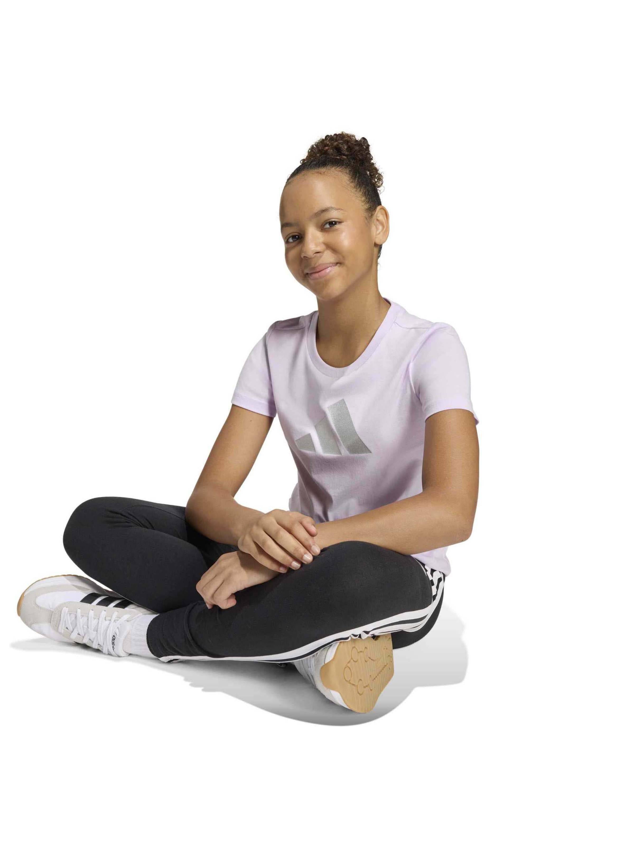 Adidas Sportswear Футболка в розовом цвете — фото 2