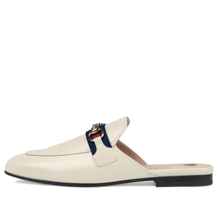 Шлепанцы (WMNS) Gucci Princetown 'White Web Leather'