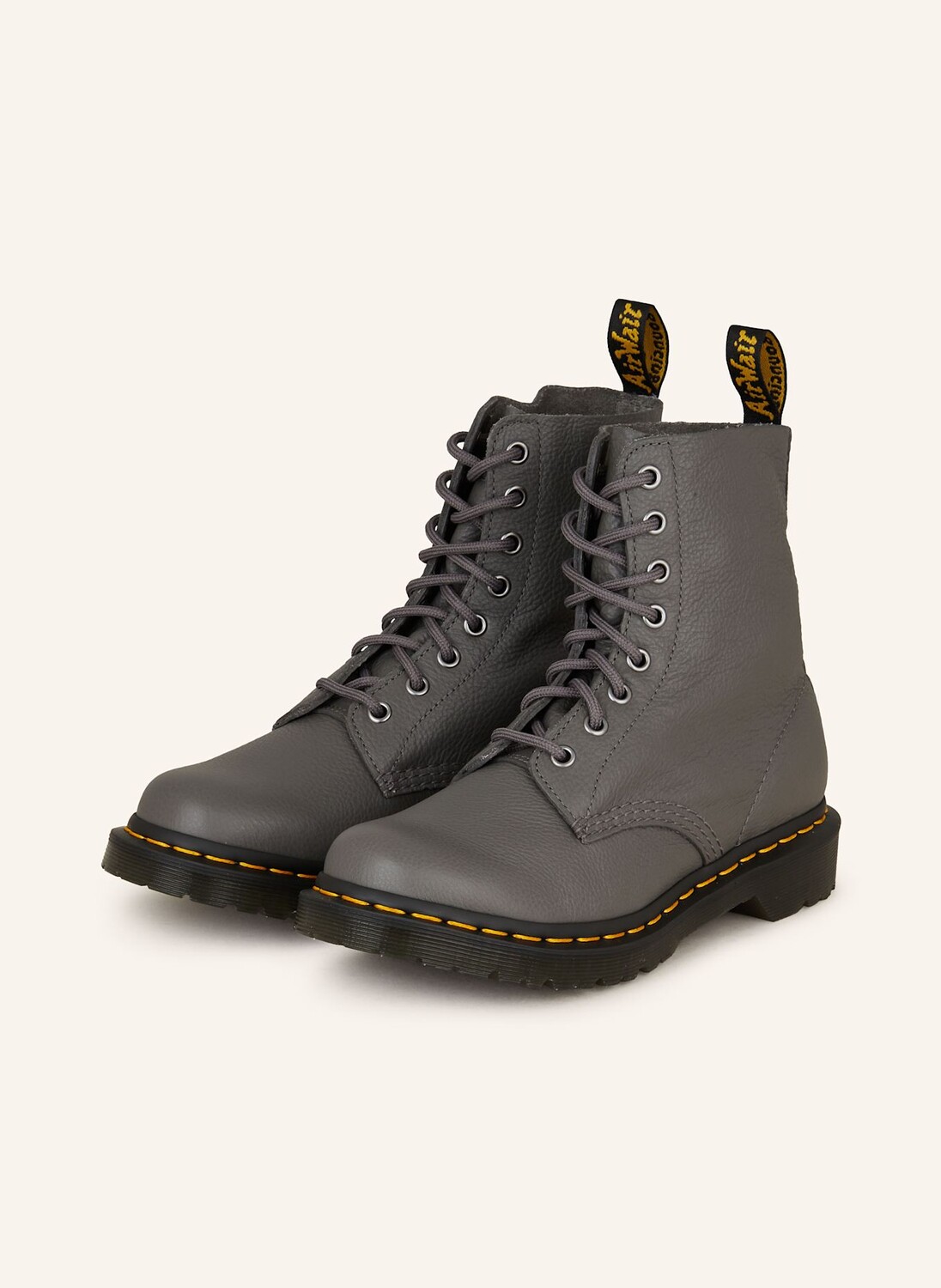 

Ботинки на шнуровке 1460 паскаль Dr. Martens, серый