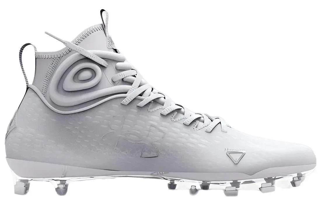 Футбольные бутсы Under Armour Spotlight Lux MC 2.0 3025082-100 s белого цвета RHS8054 — фото 2