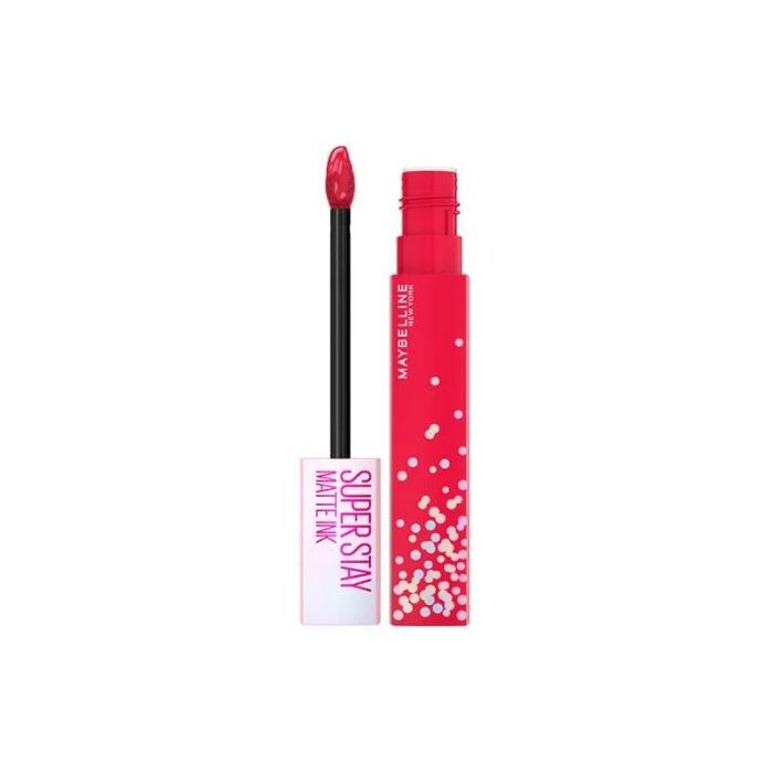 

Жидкая губная помада Maybelline New York Super Stay Matte Ink Edition, 390 life of the party
