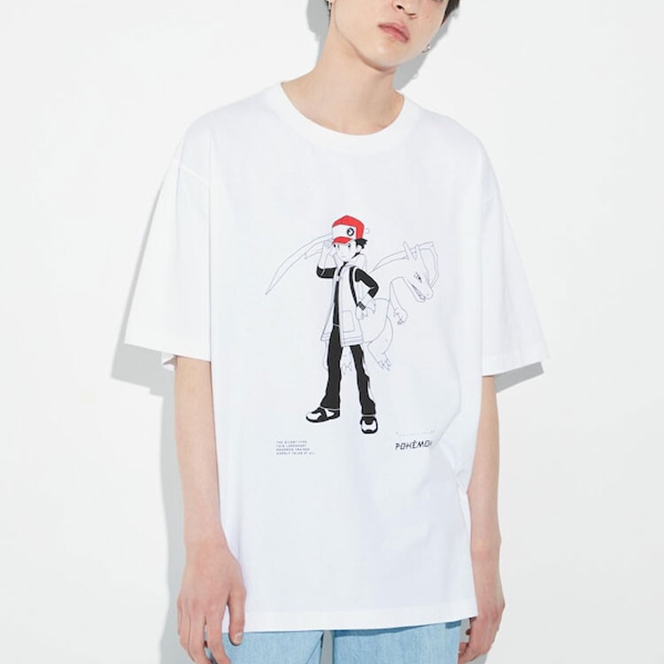 Футболка X Pokémon Co-branded SS23 унисекс белая Uniqlo, белый — фото 3