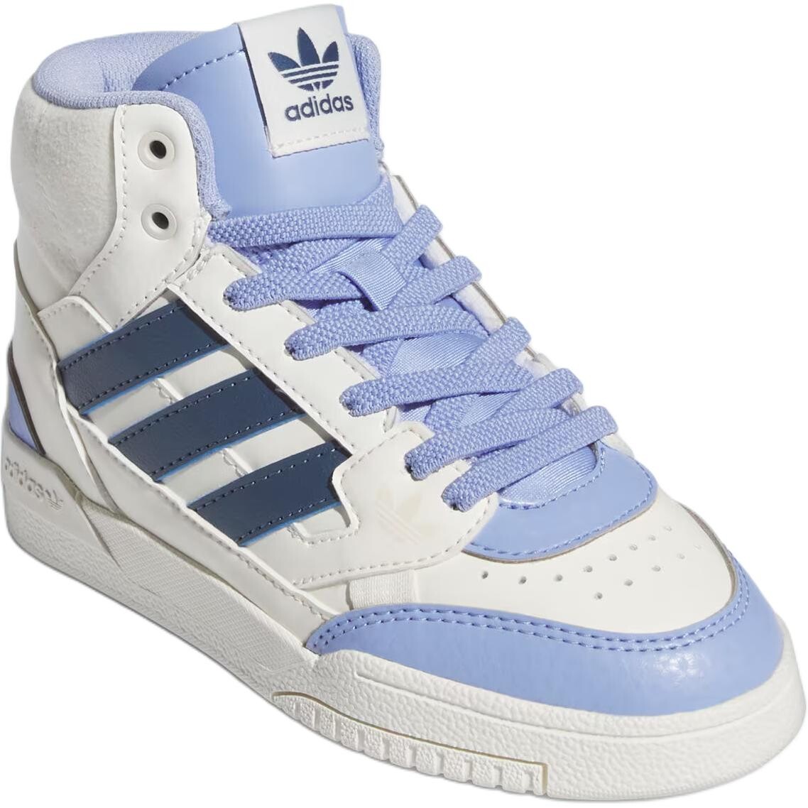 DROP STEP SE Kids" Скейтбординг Обувь для детей Adidas Originals, белый/синий — фото 3