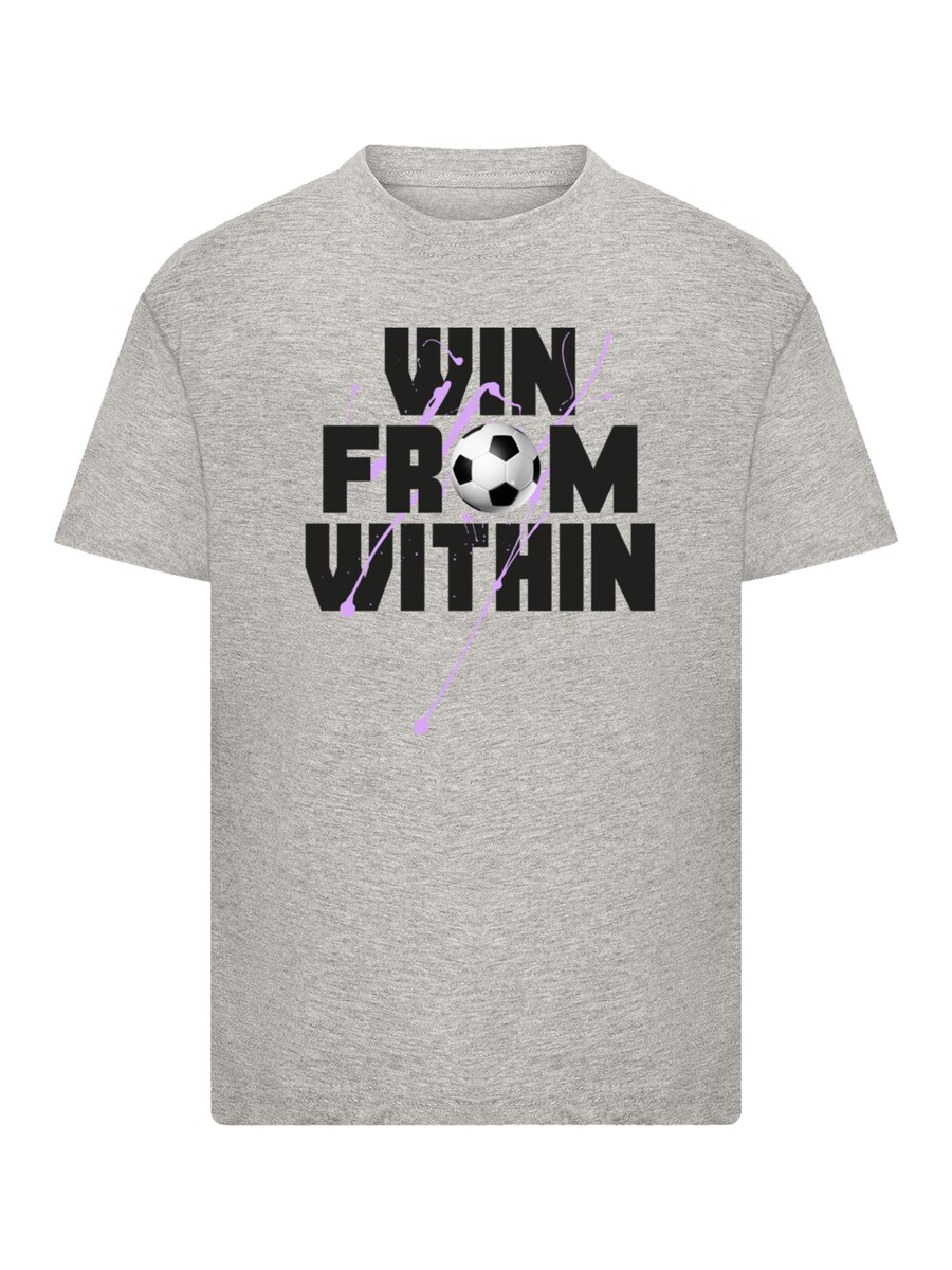 

Рубашка F4NT4STIC Win From Within Soccer Splash Lilac, серый