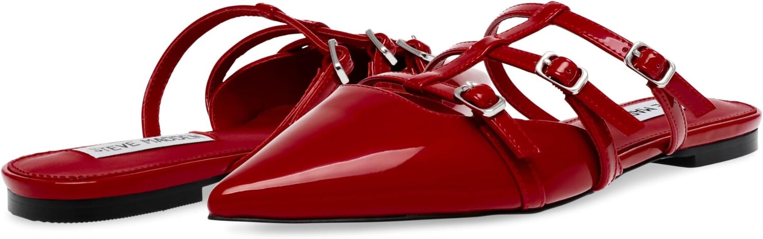 

Туфли на плоской подошве Steve Madden Shatter, цвет Red Patent