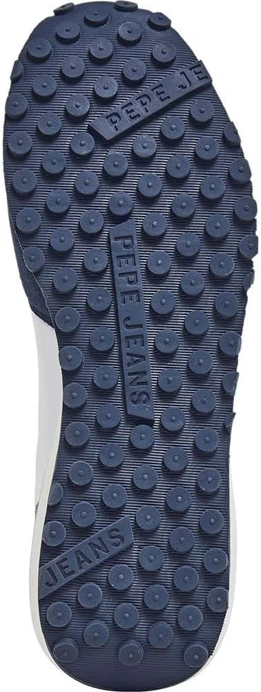 Кроссовки Pepe Jeans Foster Heat из темно-синей кожи — фото 2