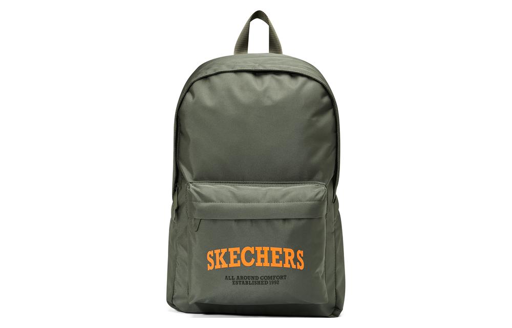 

Сумка на спине из ткани большого размера унисекс лаймово-серый Skechers