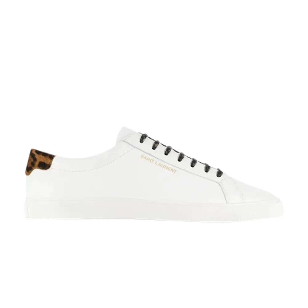 Ботинки Saint Laurent Andy, белый