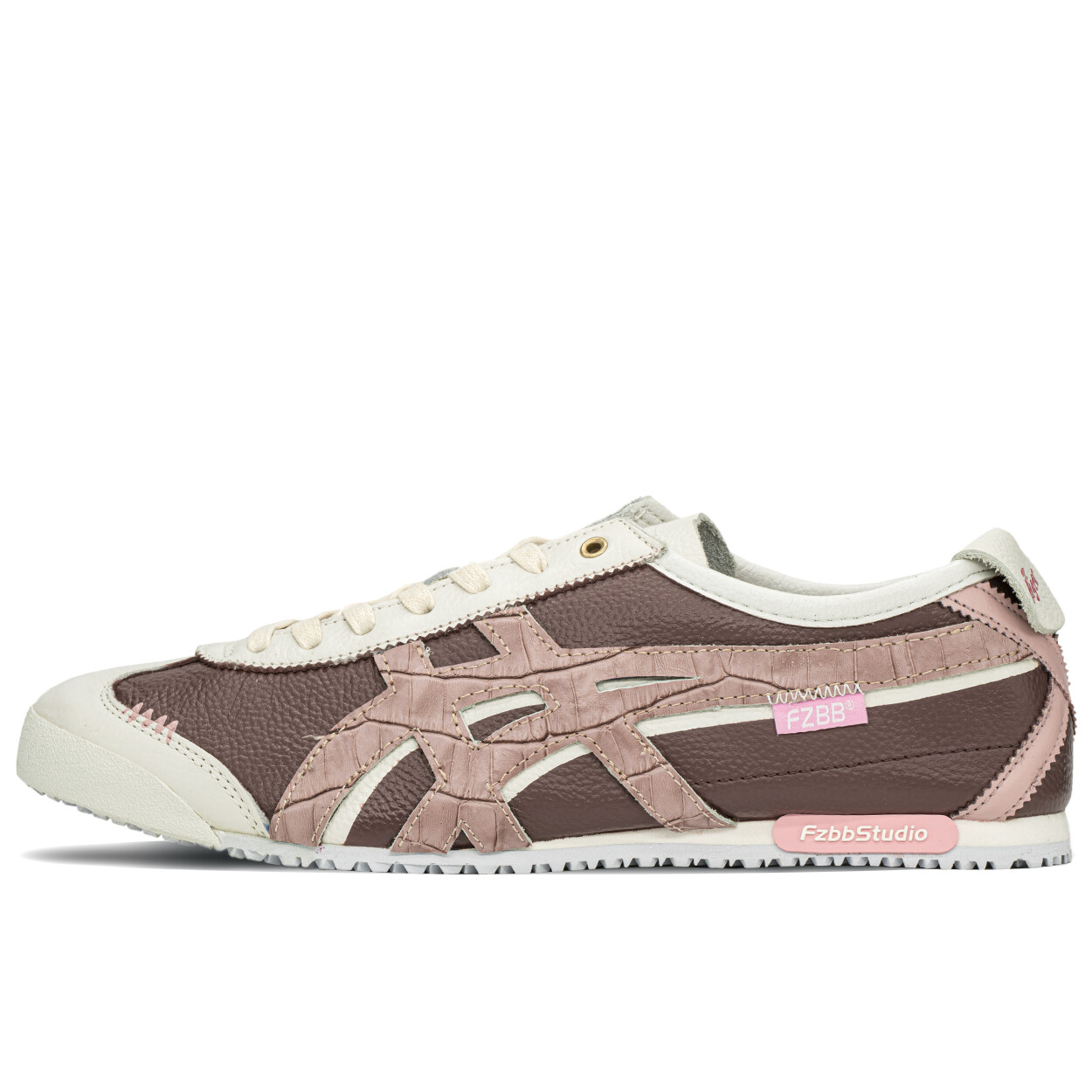 

Кроссовки Onitsuka Tiger MEXICO 66 Skateboarding Shoes Unisex Low-top Brown/Pink, розовый