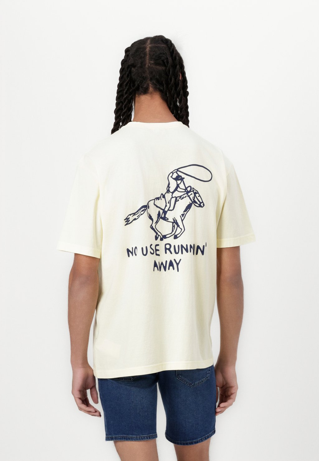 

Футболка с принтом ONSDREWIN WASHED TEE Only & Sons, желтый