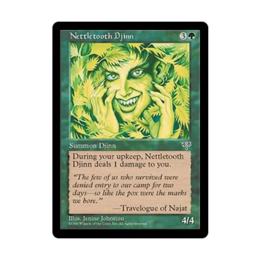 

CCG Крапивубый джинн (U), MTG - Mirage