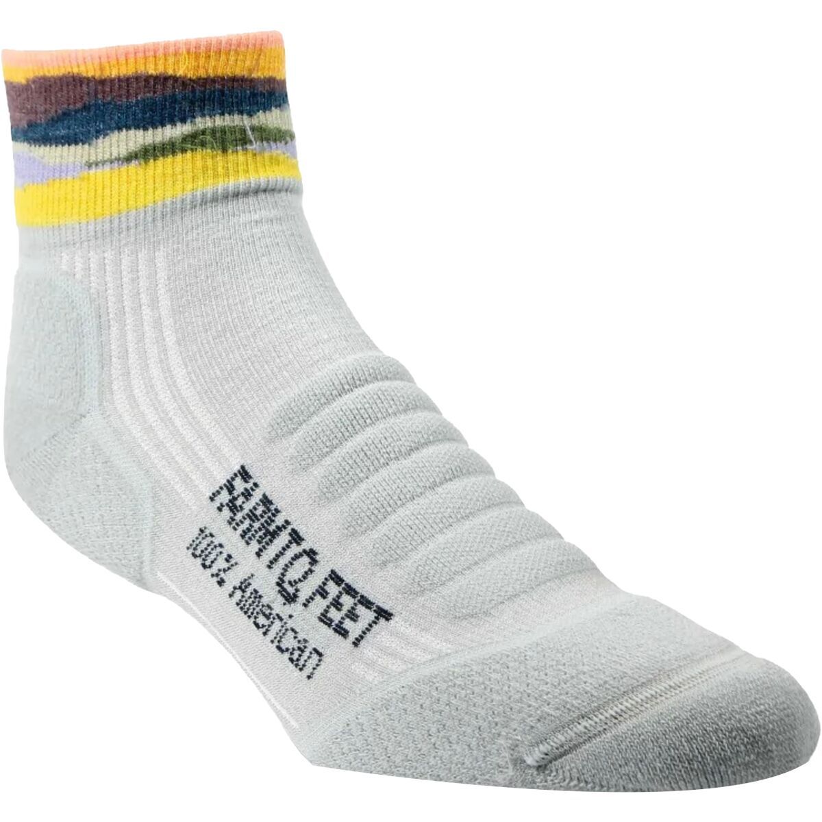 

Легкие треккинговые носки Max Patch 1/4 Farm To Feet, цвет silver