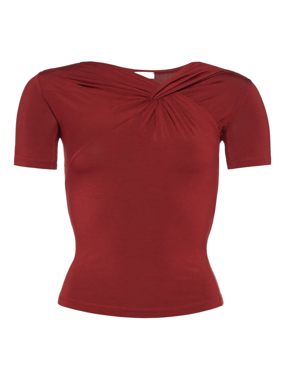 

Драпированная футболка Anna Eres, красный