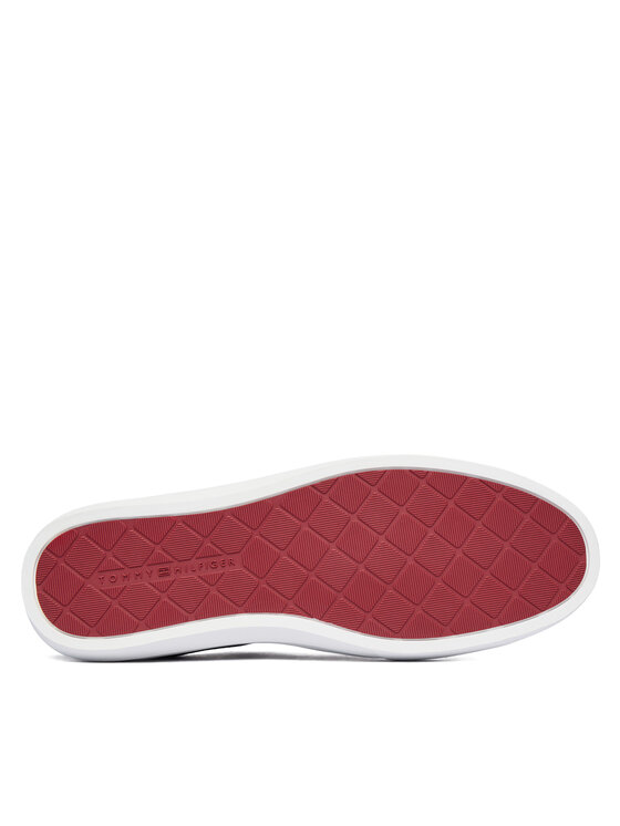 Кроссовки Premium Dress Leather Mix FM0FM05842 Tommy Hilfiger, синий — фото 4