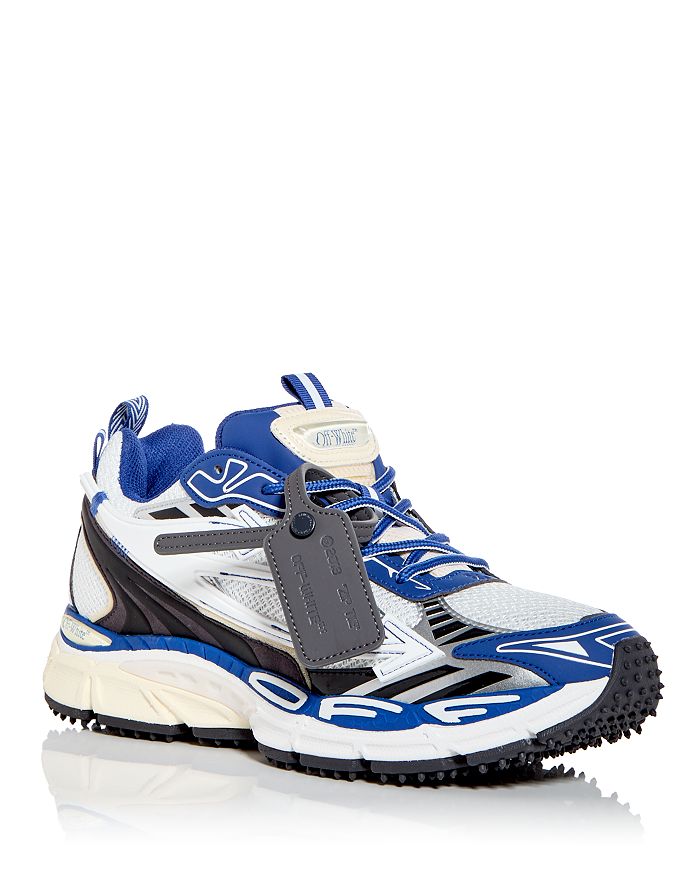 

Мужские кроссовки Be Right Back Low Top Off-White, синий