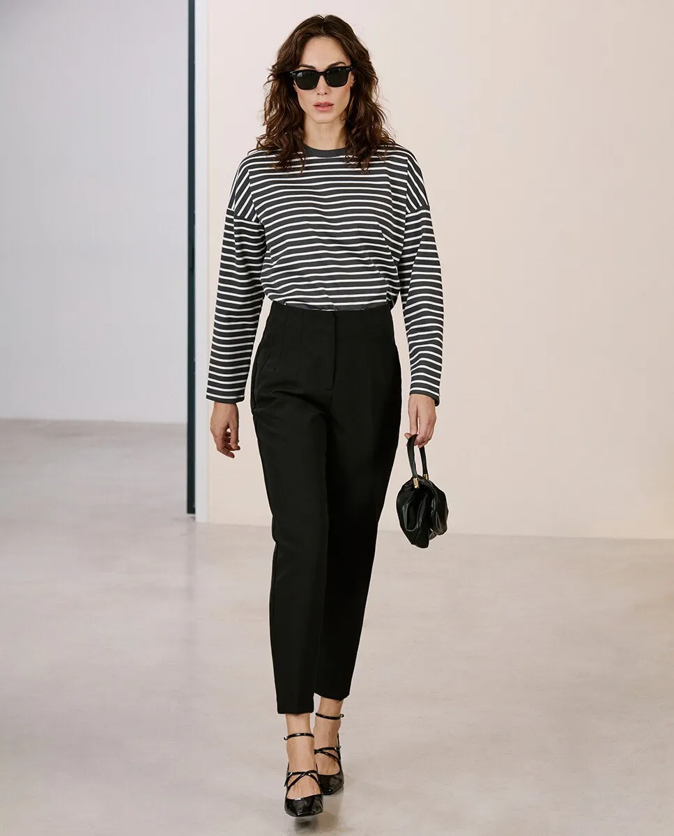 

Женские классические брюки с карманами Vero Moda, черный