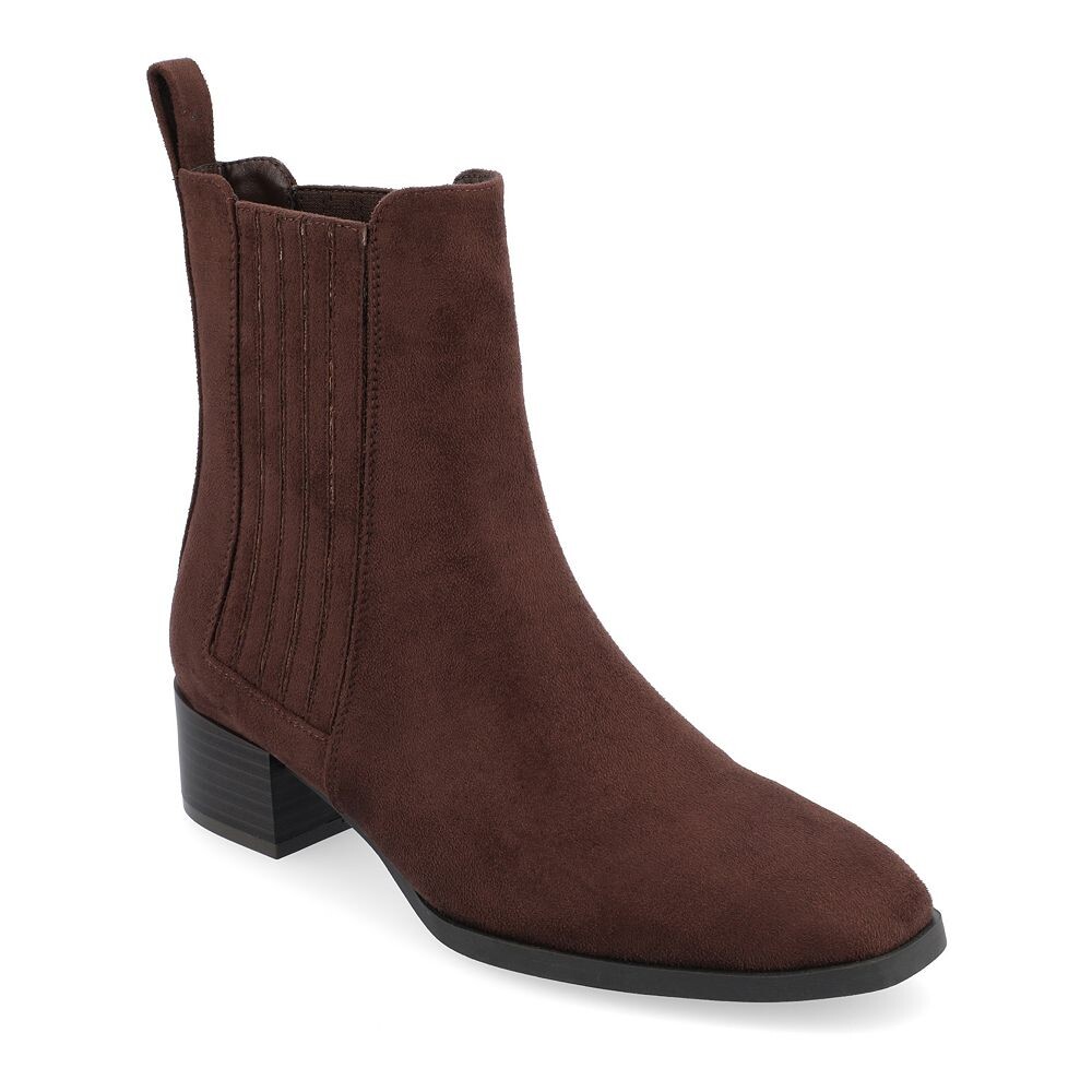 Коллекция Journee Женские ботильоны Wrenley Tru Comfort Foam Journee Collection, коричневый