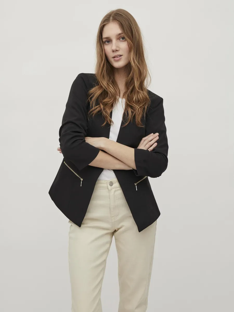 

Короткий пиджак Vila "VIJOY 3/4 BLAZER - NOOS", черный