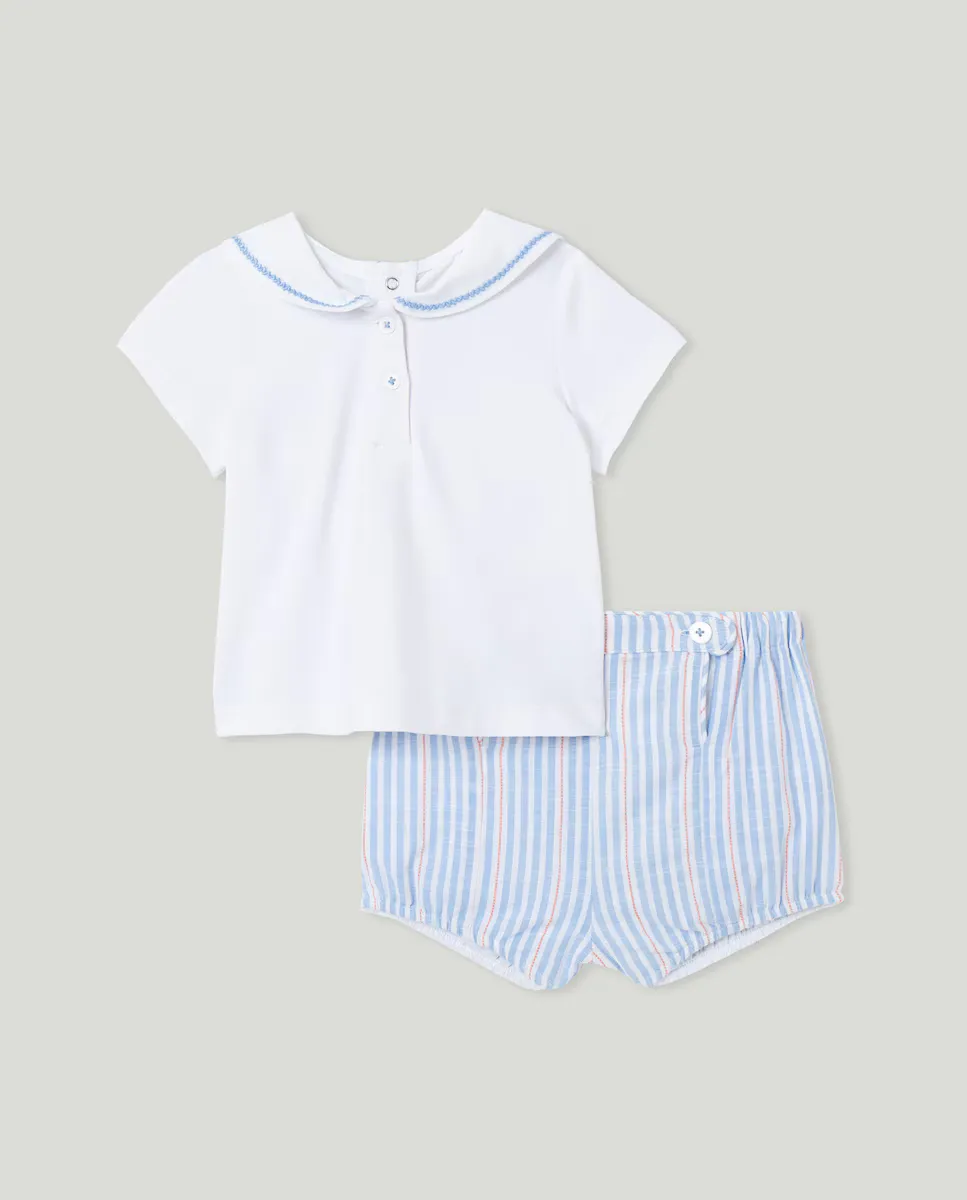 

Комплект с короткими рукавами для мальчика Coconut El Corte Inglés, синий