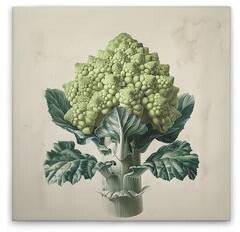 

Картина на холсте A.S. Création Romanesco Green цвет cremebeigegrün