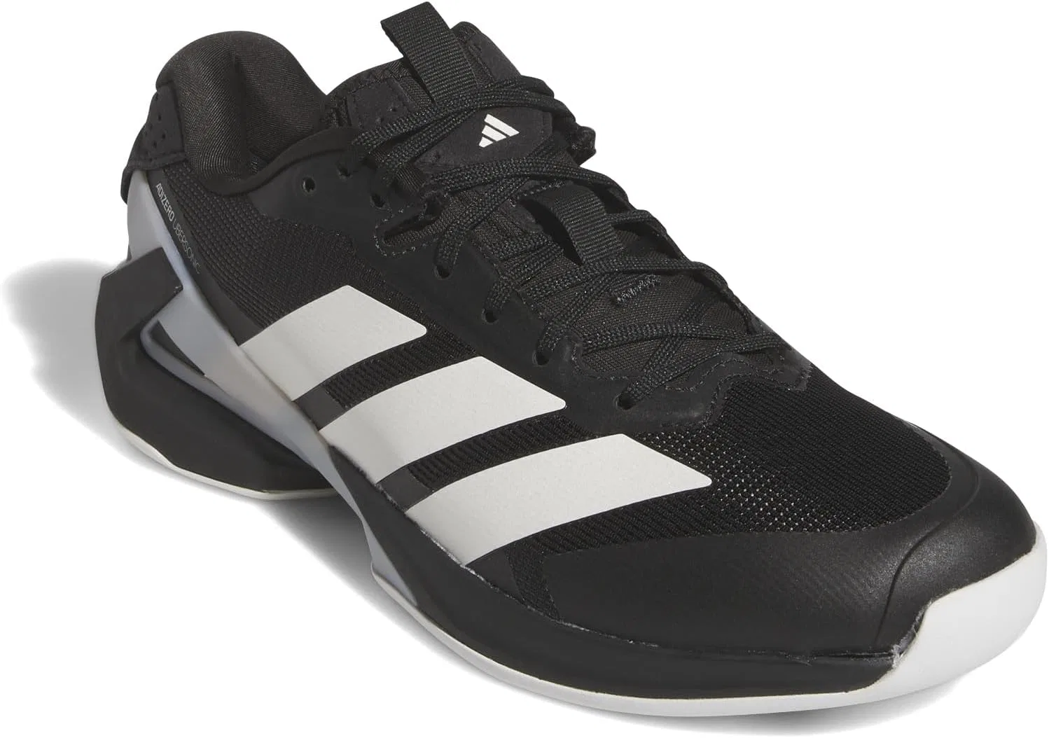 Кроссовки теннисные adidas Adizero Ubersonic 5, Black/Zero Metallic/Silver Metallic — фото 4