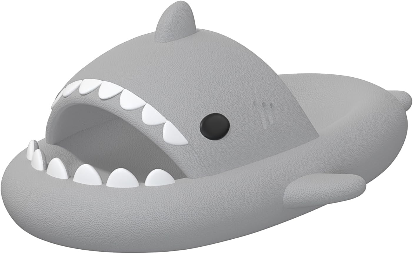 

Шлепанцы XPKWS Shark для женщин и мужчин унисекс, светло-серый