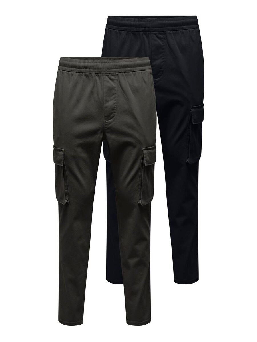 

Обычные брюки-карго Only & Sons ONSCAM, цвет Fir/Black