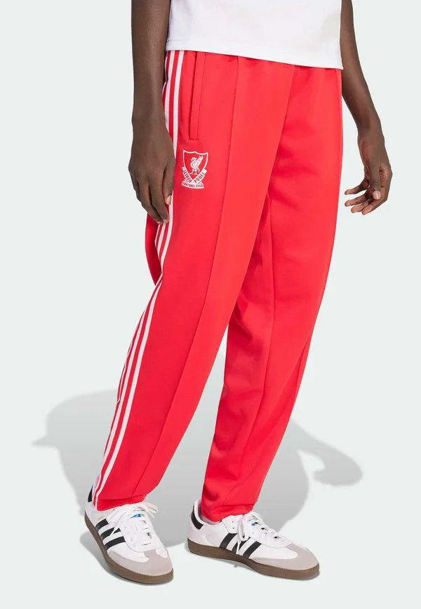 Оригинальные спортивные штаны футбольного клуба «ливерпуль» Adidas Originals, Pure Ruby
